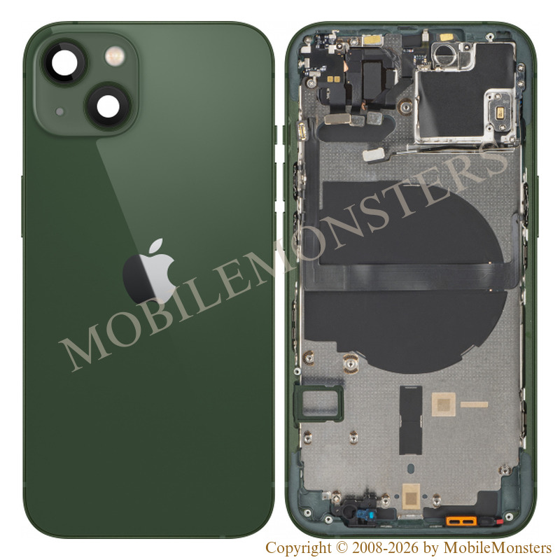 Cover iPhone 13 (A2633) Middle cover Battery cover Green Cover iPhone 13 (A2633) Middle cover Battery cover Green