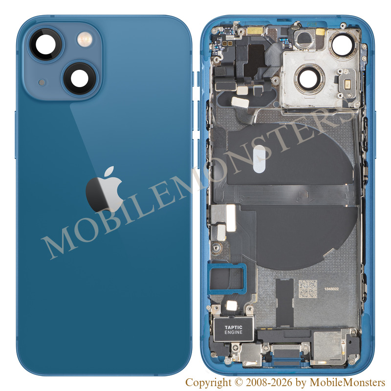 Cover iPhone 13 Mini (A2628) Battery cover (Used condition A) Blue Cover iPhone 13 Mini (A2628) Battery cover (Used condition A) Blue