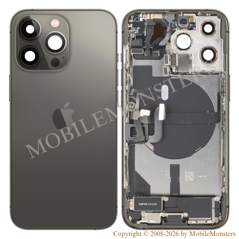 Cover iPhone 13 Pro (A2638) Middle cover Battery cover Black Cover iPhone 13 Pro (A2638) Middle cover Battery cover Black
