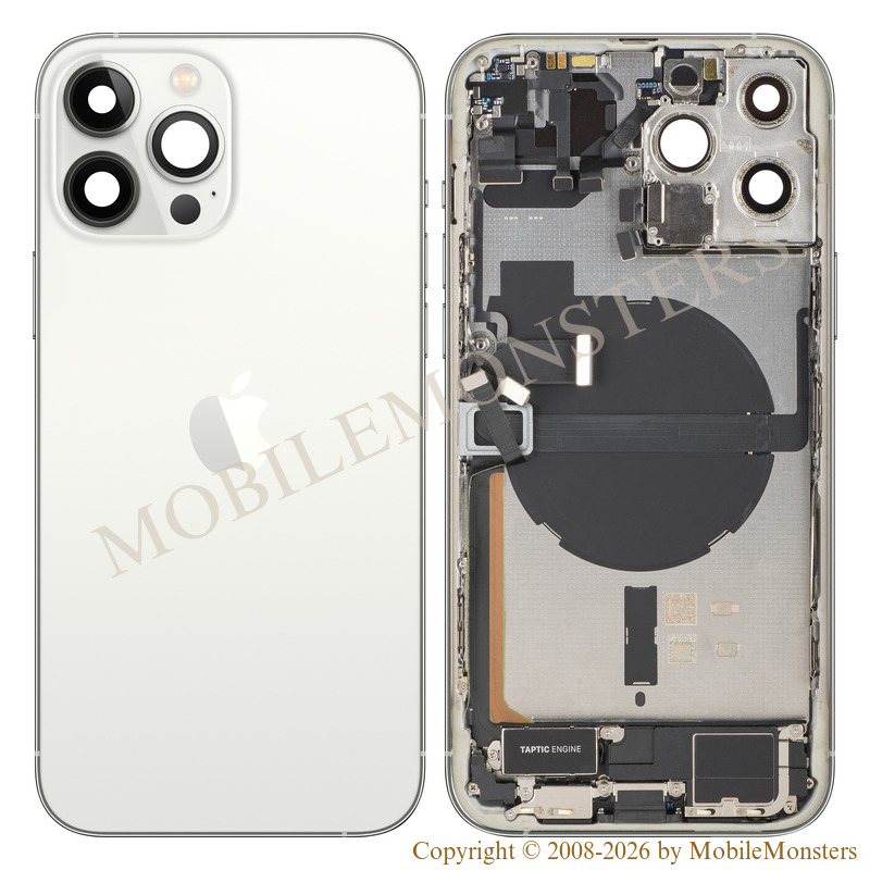 Cover iPhone 13 Pro Max (A2643) Battery cover (Used condition A) Silver Cover iPhone 13 Pro Max (A2643) Battery cover (Used condition A) Silver