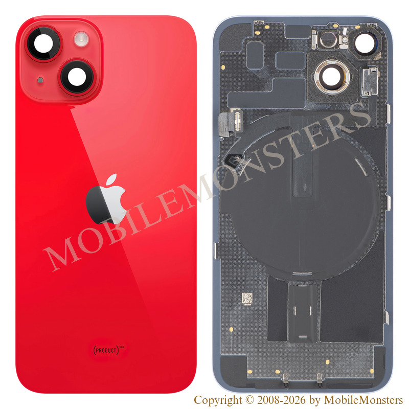 Cover iPhone 14 (A2882) Battery cover (Used condition A) Red Cover iPhone 14 (A2882) Battery cover (Used condition A) Red