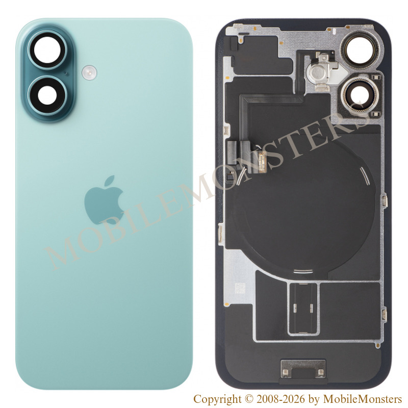 Cover iPhone 16 Battery cover (Used condition A) Green Cover iPhone 16 Battery cover (Used condition A) Green