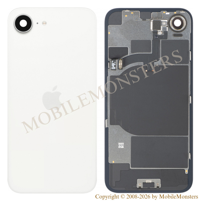 Cover iPhone 16e Battery cover (Used condition A) White Cover iPhone 16e Battery cover (Used condition A) White