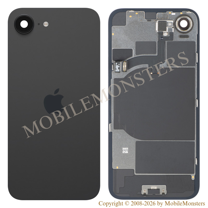 Cover iPhone 16e Battery cover (Used condition A) Black Cover iPhone 16e Battery cover (Used condition A) Black