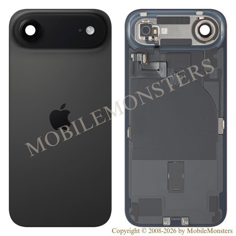 Cover iPhone 17 Air (A3517) Battery cover (Used condition A) Black Cover iPhone 17 Air (A3517) Battery cover (Used condition A) Black