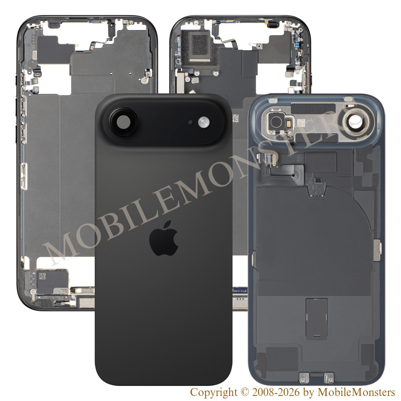 Cover iPhone 17 Air (A3517) Battery cover Middle cover (Used condition A) Black Cover iPhone 17 Air (A3517) Battery cover Middle cover (Used condition A) Black