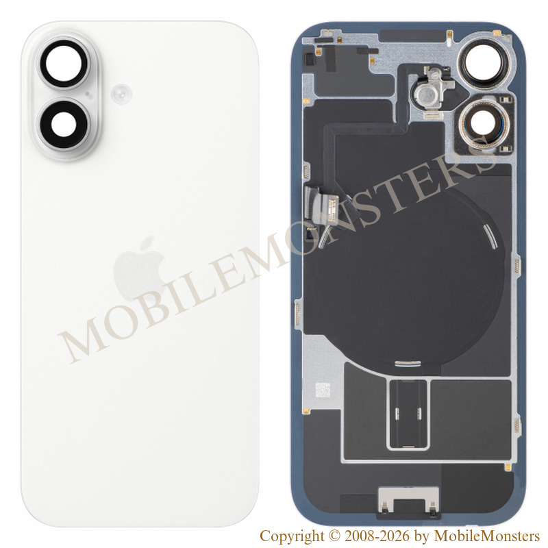 Cover iPhone 17 Battery cover (Used condition A) White Cover iPhone 17 Battery cover (Used condition A) White