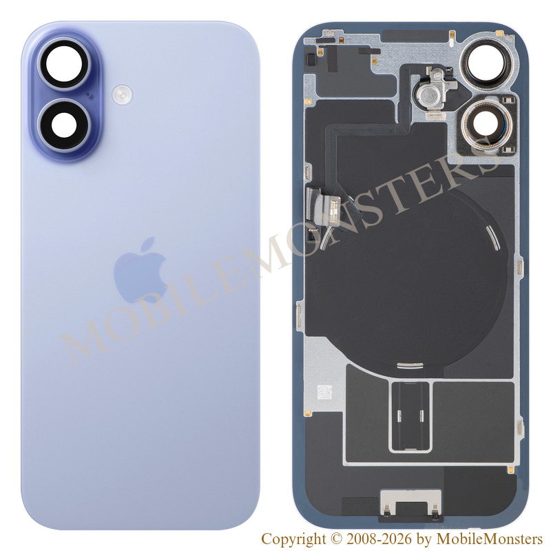 Cover iPhone 17 Battery cover (Used condition A) Sky blue Cover iPhone 17 Battery cover (Used condition A) Sky blue