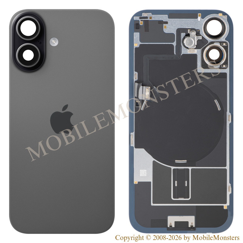 Cover iPhone 17 Battery cover (Used condition A) Black Cover iPhone 17 Battery cover (Used condition A) Black