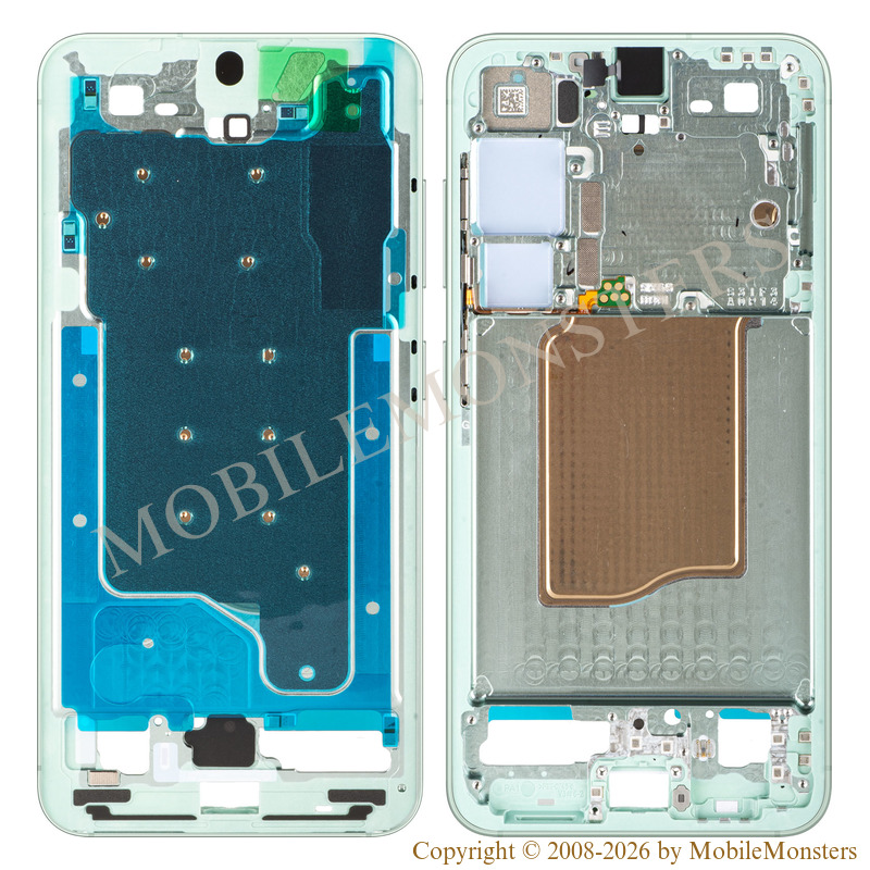 Cover Samsung SM-S931B Galaxy S25 5G Middle cover (Service pack) Green Cover Samsung SM-S931B Galaxy S25 5G Middle cover (Service pack) Green