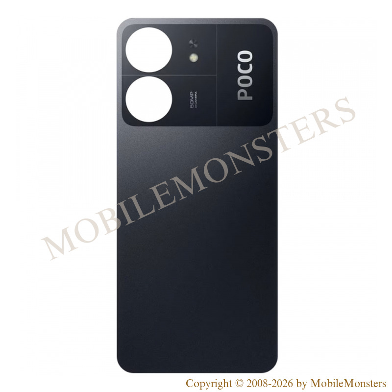 Cover Xiaomi Poco C65 (2310FPCA4G) Battery cover (Service pack) Black Cover Xiaomi Poco C65 (2310FPCA4G) Battery cover (Service pack) Black