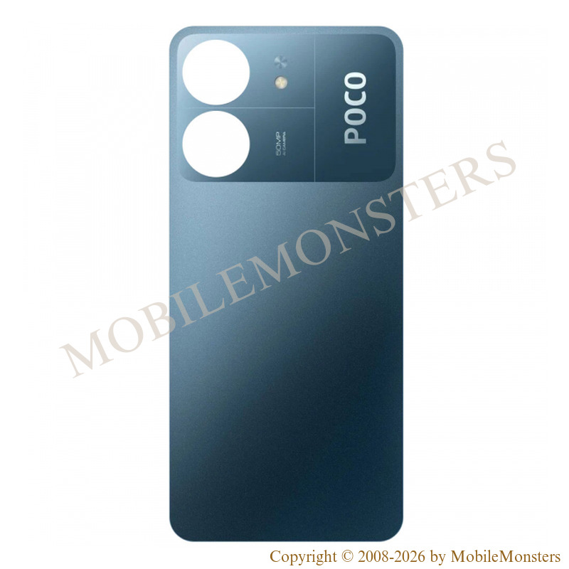 Cover Xiaomi Poco C65 (2310FPCA4G) Battery cover (Service pack) Blue Cover Xiaomi Poco C65 (2310FPCA4G) Battery cover (Service pack) Blue